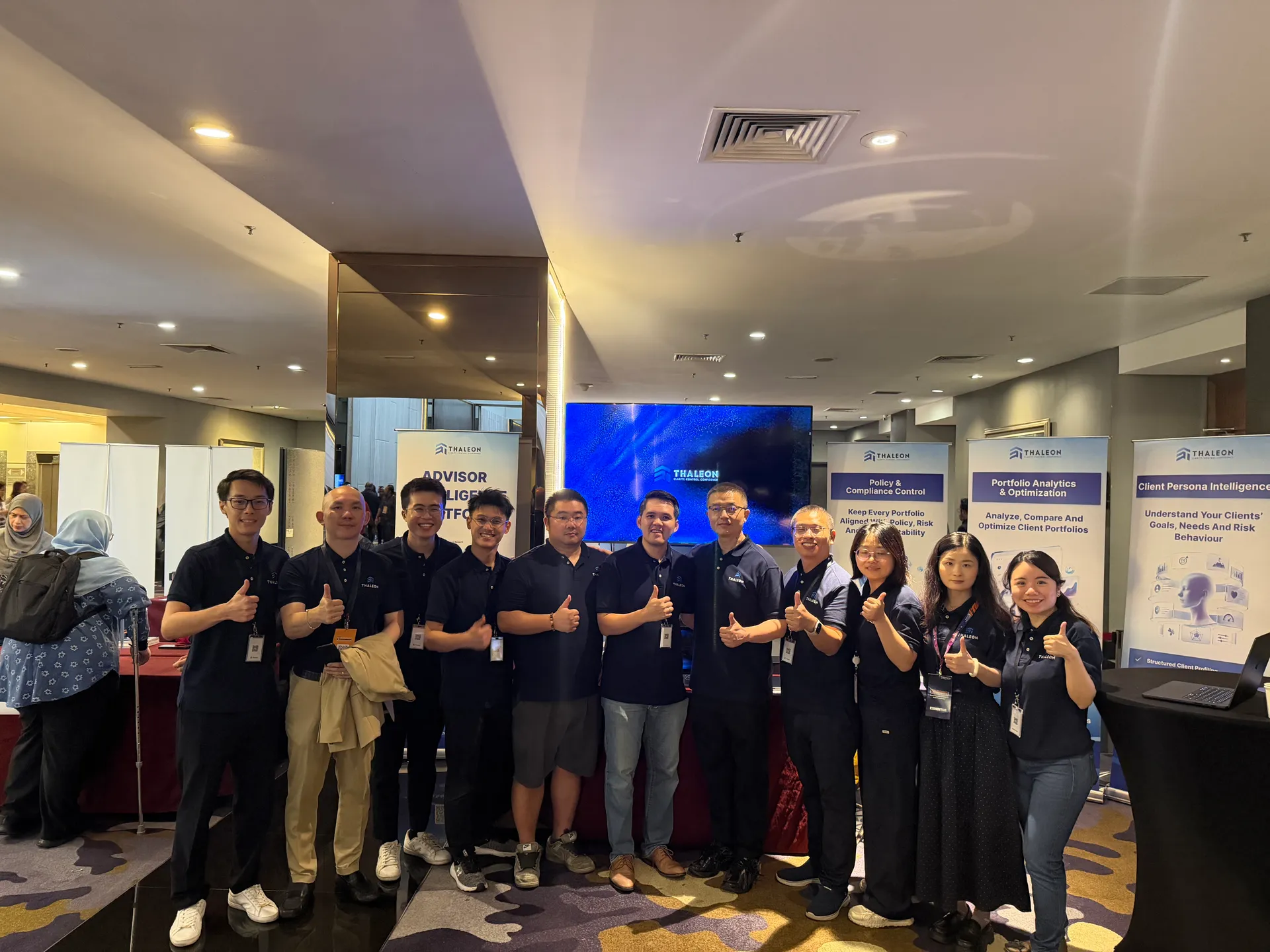 Thaleon at a wealth management industry event