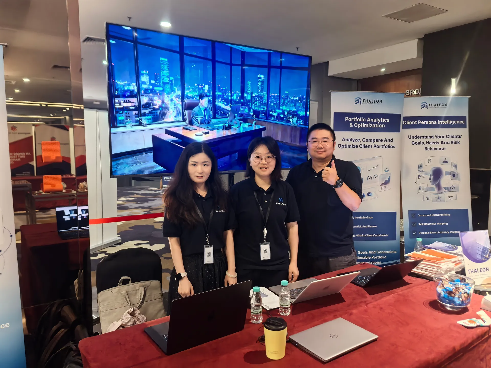 Thaleon at a wealth management industry event