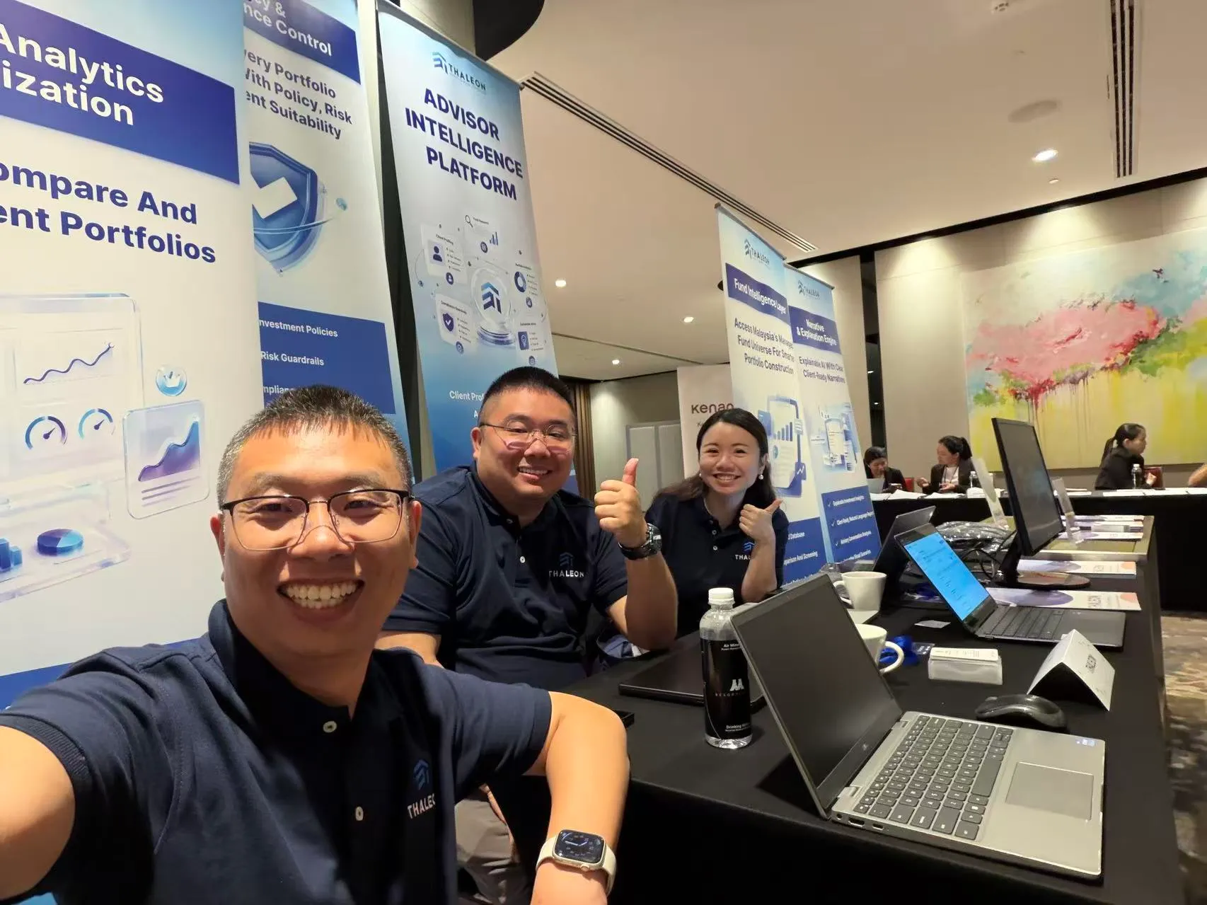 Thaleon at a wealth management industry event